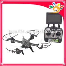 Newest One key take off Drone 5.8G 4 CH 6 Axis Gyro FPV Real time RC Quadcopter with High Setting and HD Camera